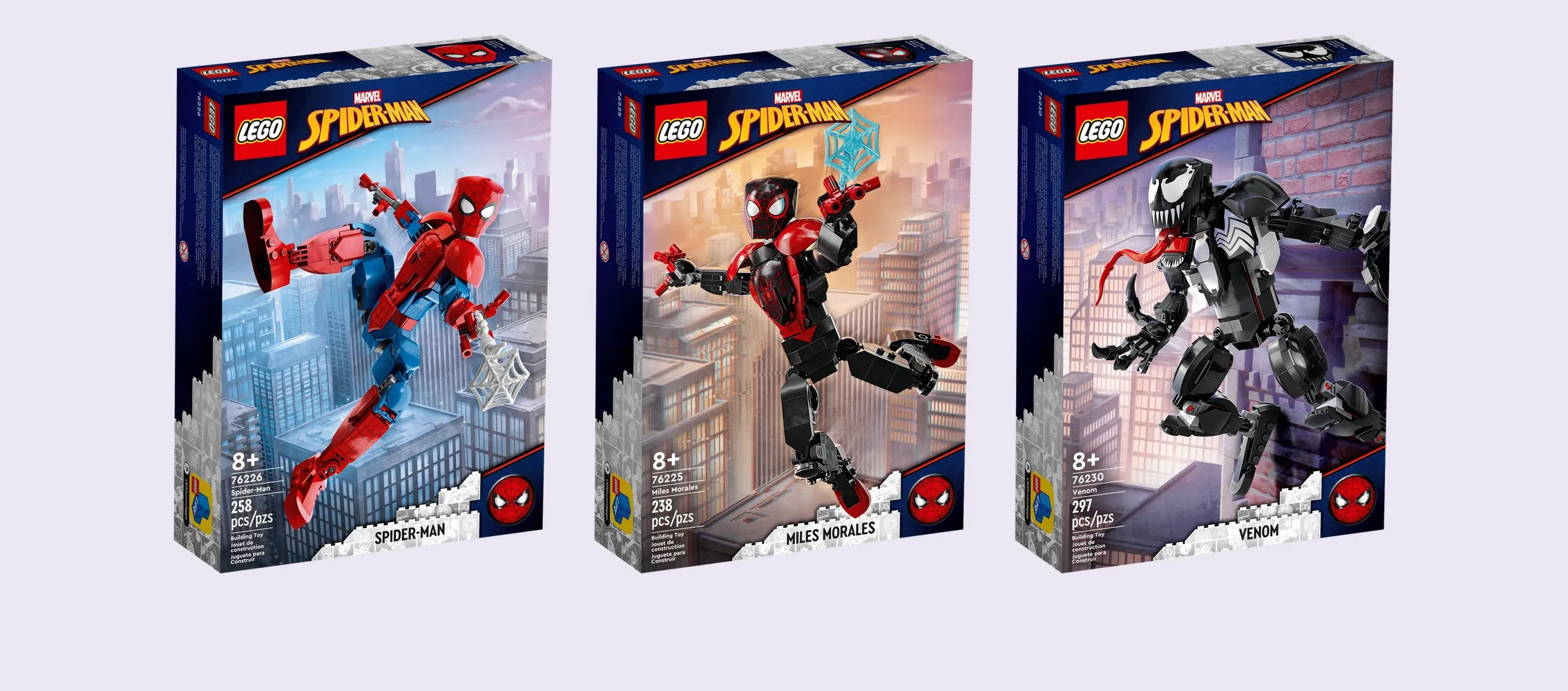 LEGO Marvel: Spider-Man Buildable Figures
