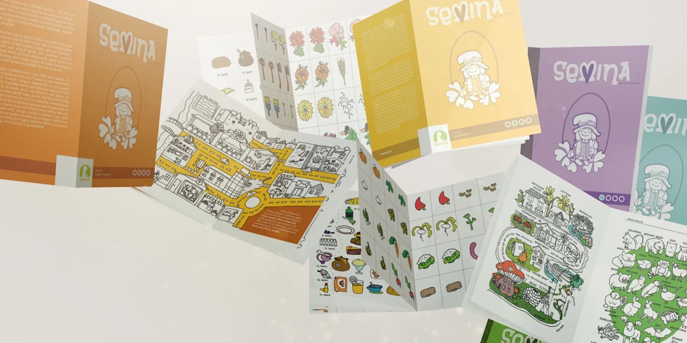 Semina: English & German workbooks